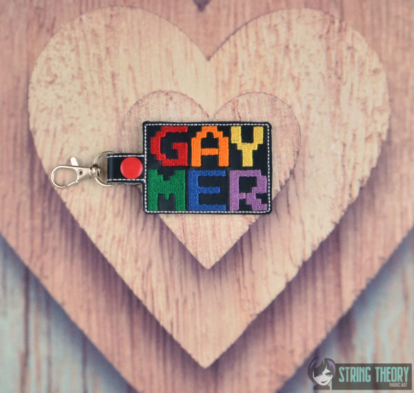 GAYMER Snap Tab Key Fob