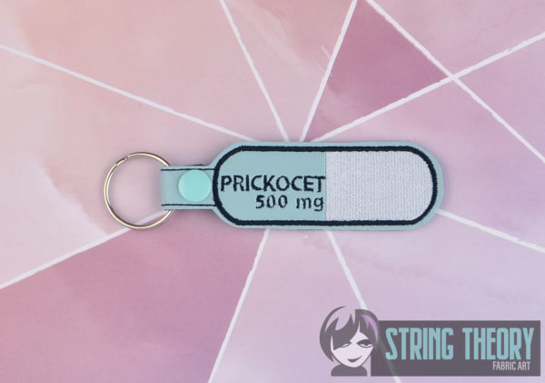 Prickocet 500mg Snap Tab Key Fob