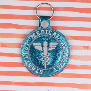 Star Trek Academy - Medical ITH in the hoop Digital Download for Machine Embroidery Pattern, Design (4×4 Hoop)