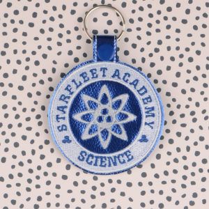 Star Trek Academy - Science ITH in the hoop Digital Download for Machine Embroidery Pattern, Design (4×4 Hoop)