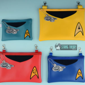 Star Trek – Old School Uniform Partially Lined Zip Bag ITH in the hoop Digital Download for Machine Embroidery Pattern, Design (5x7, 6x10, 7x11, 8x12 Hoop)