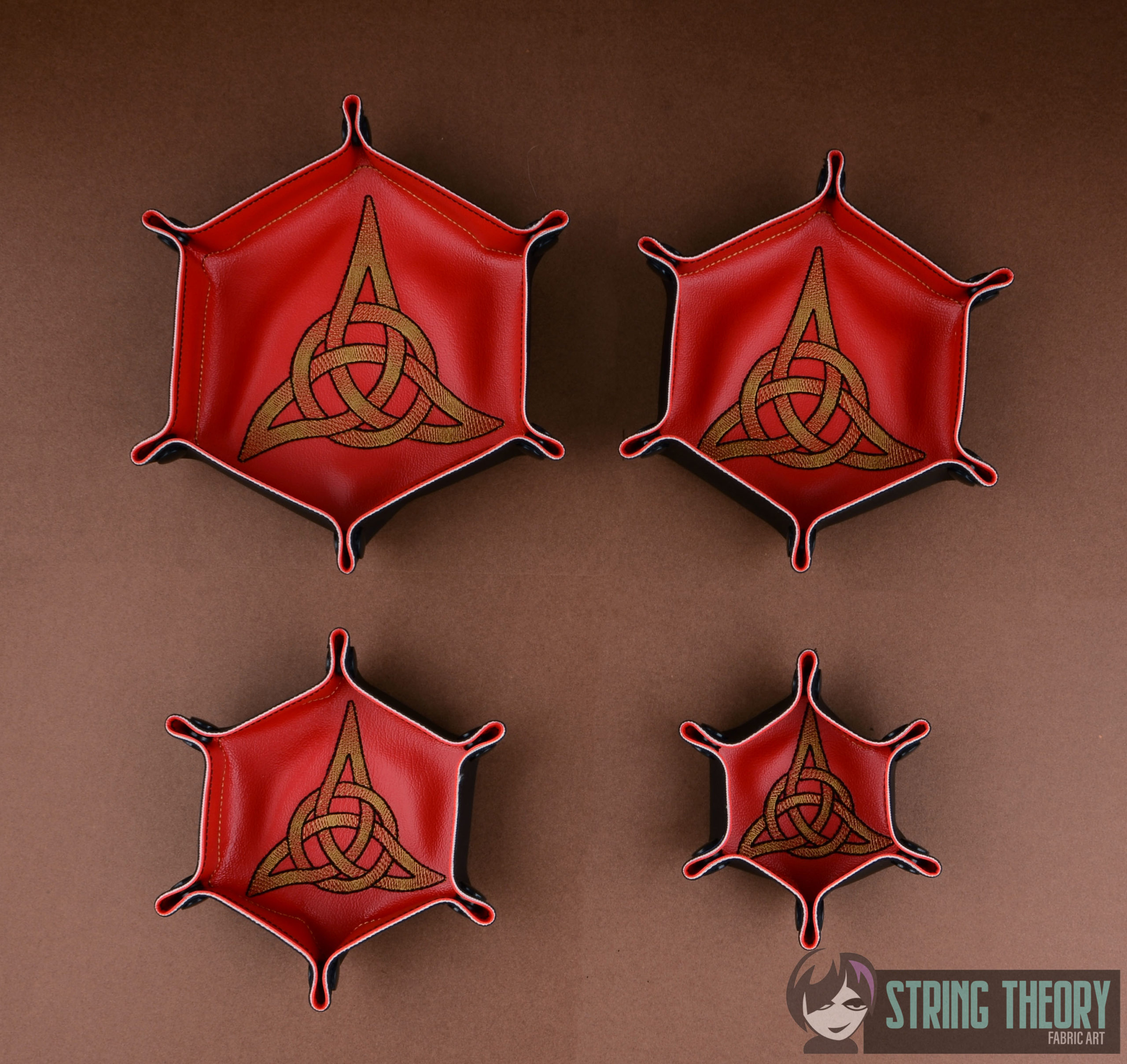 Star Trek – Klingons Symbol Hex Set ITH in the hoop Digital Download for Machine Embroidery Pattern, Design (5×7, 6×10, 7×11, 8×12 Hoop)