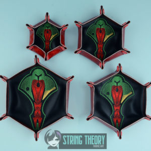 Star Trek – Cardassian Hex Set ITH in the hoop Digital Download for Machine Embroidery Pattern, Design (5×7, 6×10, 7×11, 8×12 Hoop)