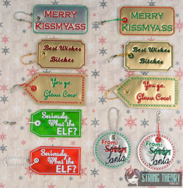 Snarky Christmas Tags 1