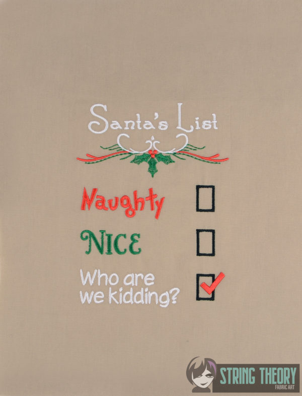 Santa's List Who Are We Kidding - Image 5