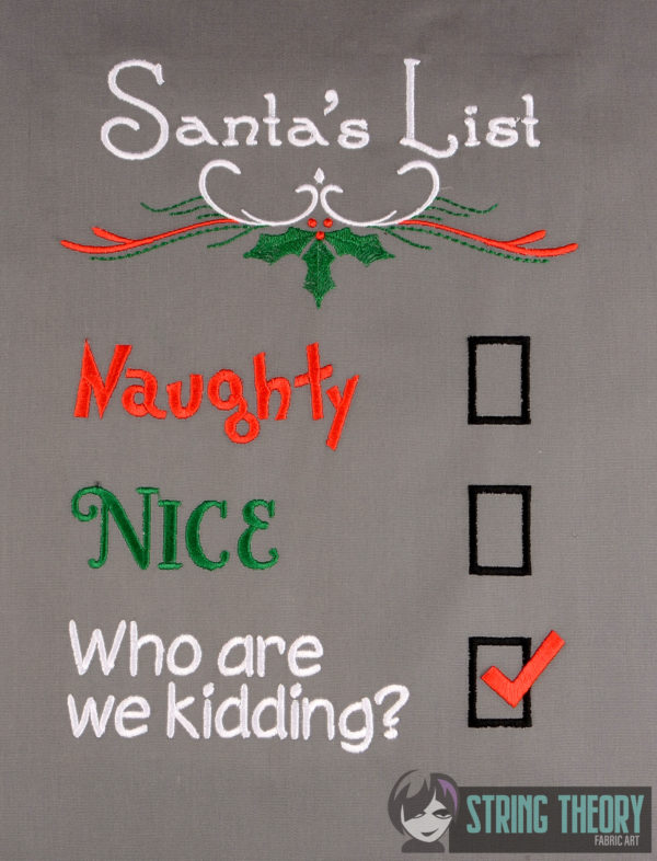 Santa's List Who Are We Kidding - Image 4