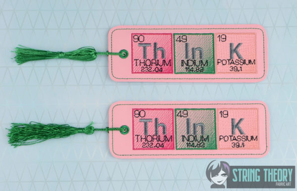 THINK Periodic Table of Elements Bookmark