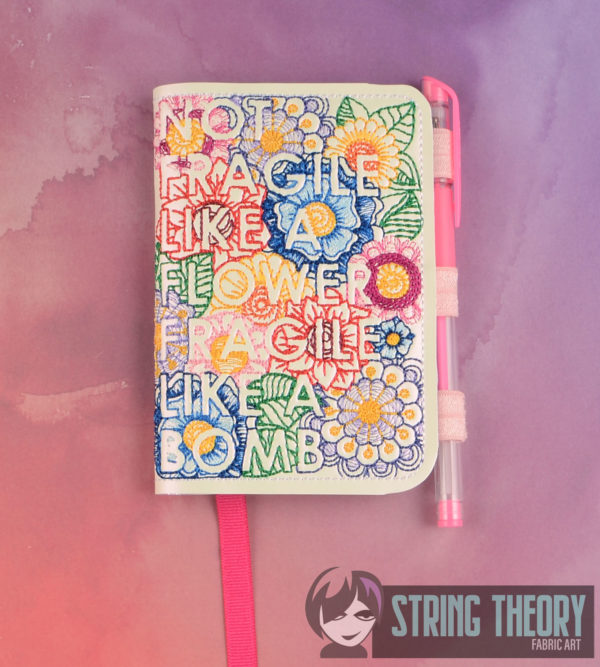 Flower Bomb Notebook Cover - Image 2