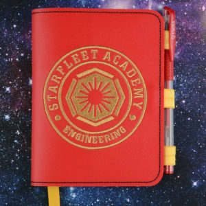 Star Trek Academy- Engineering Notebook  ITH in the hoop Digital Download for Machine Embroidery Pattern, Design (5×7, 6×10 Hoop)