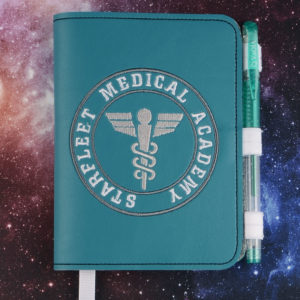 Star Trek Academy-Medical Notebook Cover  ITH in the hoop Digital Download for Machine Embroidery Pattern, Design (5×7, 6×10 Hoop)