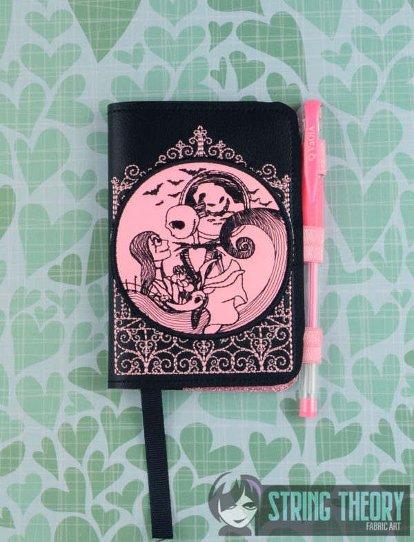 Skull Head & Patch Girl Notebook Cover - Image 4