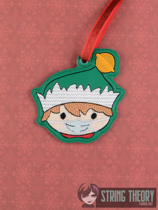 Masked Elf Ornament