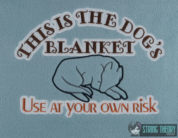 This is the Dog's Blanket With & Without Knockdown