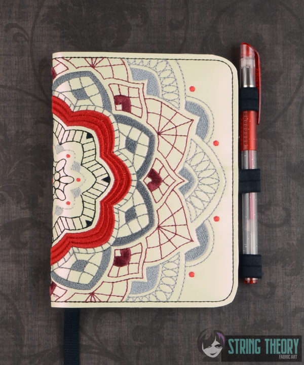 Nymphaea Fractal Notebook Cover