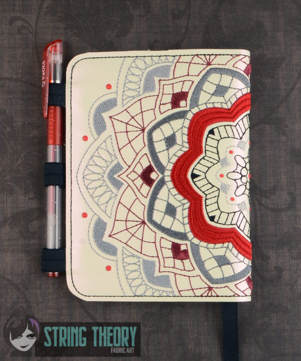 Nymphaea Fractal Notebook Cover - Image 2