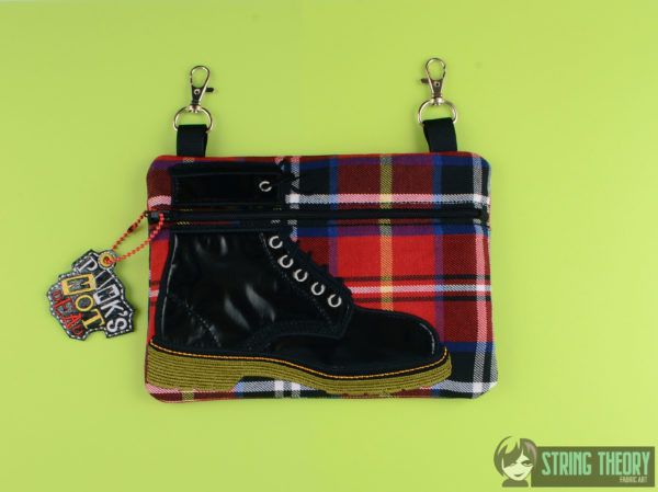 Punk Boot Fully Lined Zip Bag - Image 9