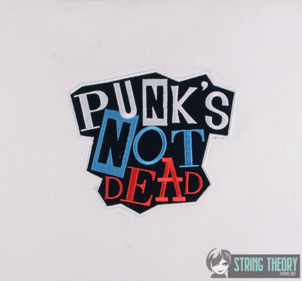 Punk's Not Dead Appliqué - Image 4