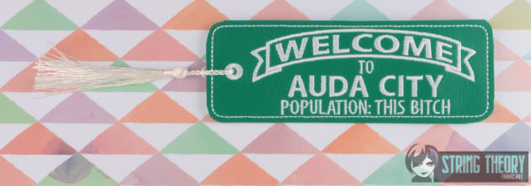 Welcome to Auda City Bookmark