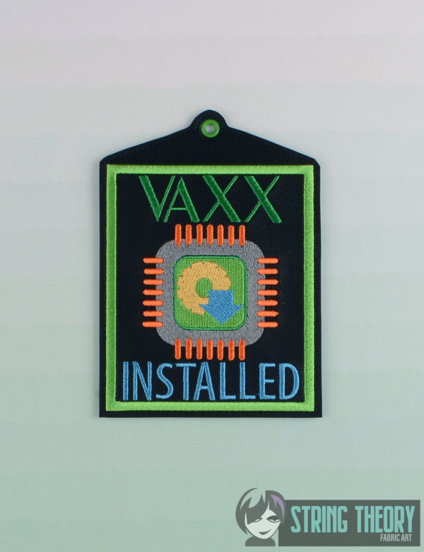 Vaxx Installed Vax Card Holder 3 Patterns Eyelet, Slit, & Snap Tab - Image 2