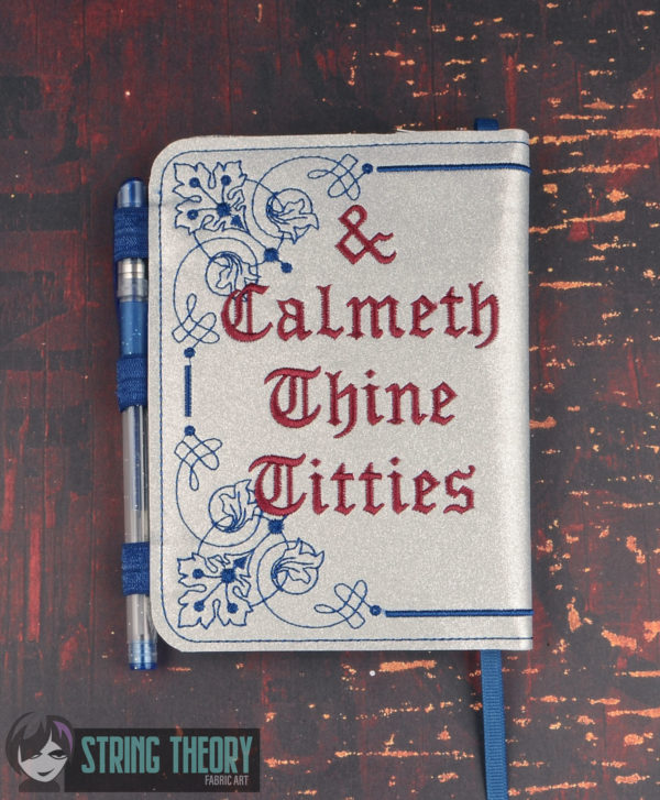 Thou Shalt Shutteth Thy Pie Hole Notebook Cover - Image 3