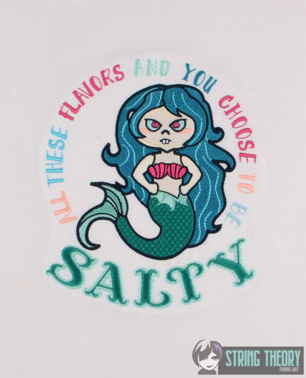 Shelly the Mermaid - All These Flavors & You Choose to be Salty