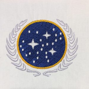 Star Trek – United Federation of Planets Digital Download for Machine Embroidery Pattern, Design (4×4)