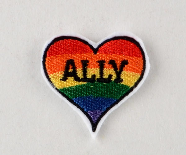 Rainbow Ally Heart Feltie - Image 2