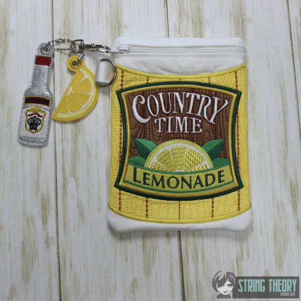 Lemonade Fully Lined Zip Bag - Image 4