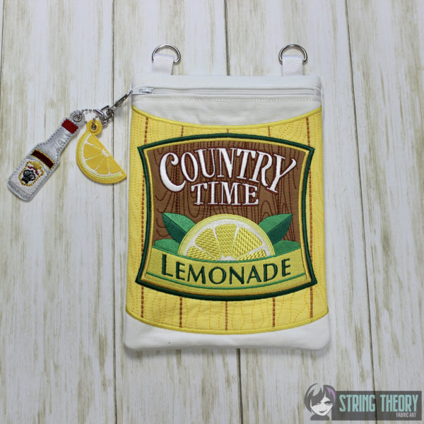 Lemonade Fully Lined Zip Bag - Image 5