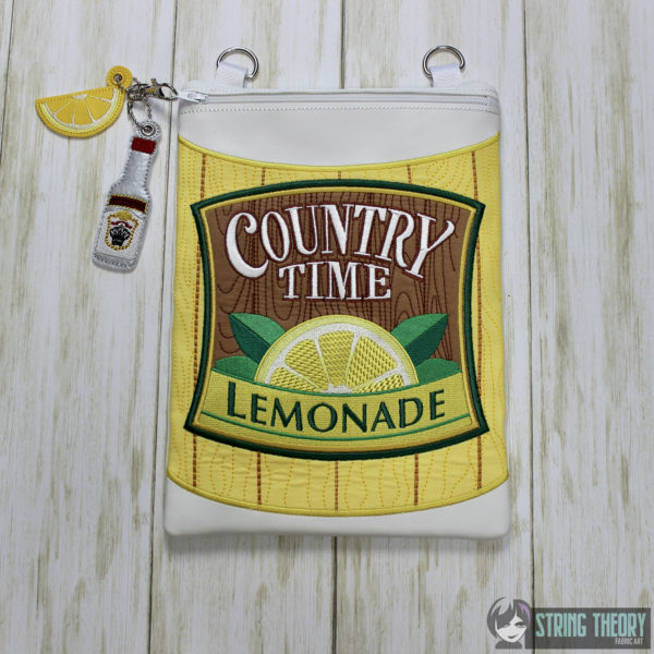 Lemonade Fully Lined Zip Bag - Image 3