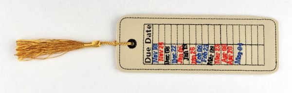 Library Card Due Date Bookmark - Image 2