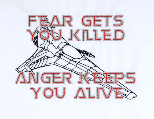 Battlestar Galactica - Fear Gets You Killed, Anger Keeps you Alive