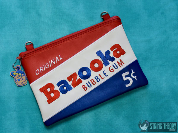 Bazooka Joe Fully Lined Zip Bag - Image 2