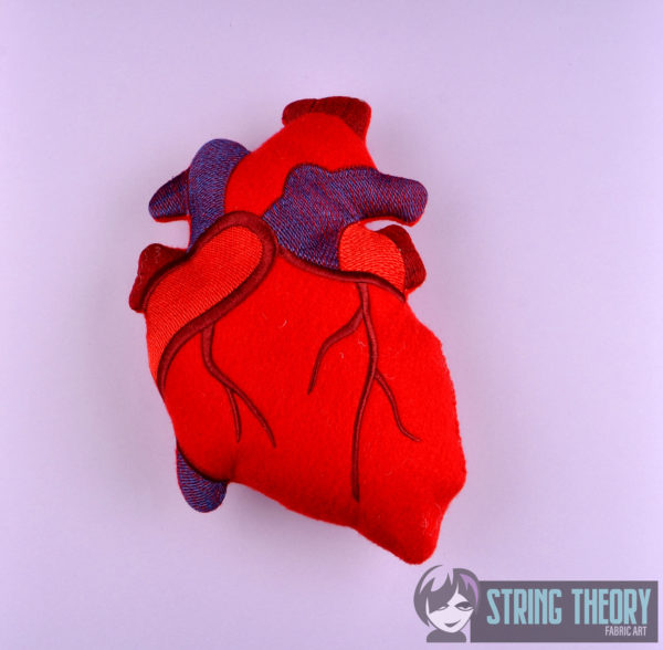 Anatomical Heart Stuffie - Image 3