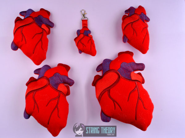 Anatomical Heart Stuffie