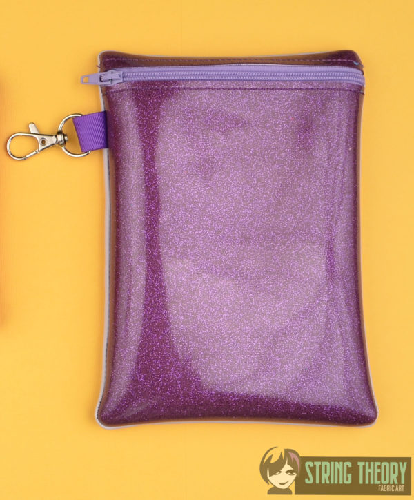 Blank Partially Lined Zip Bag - Image 5