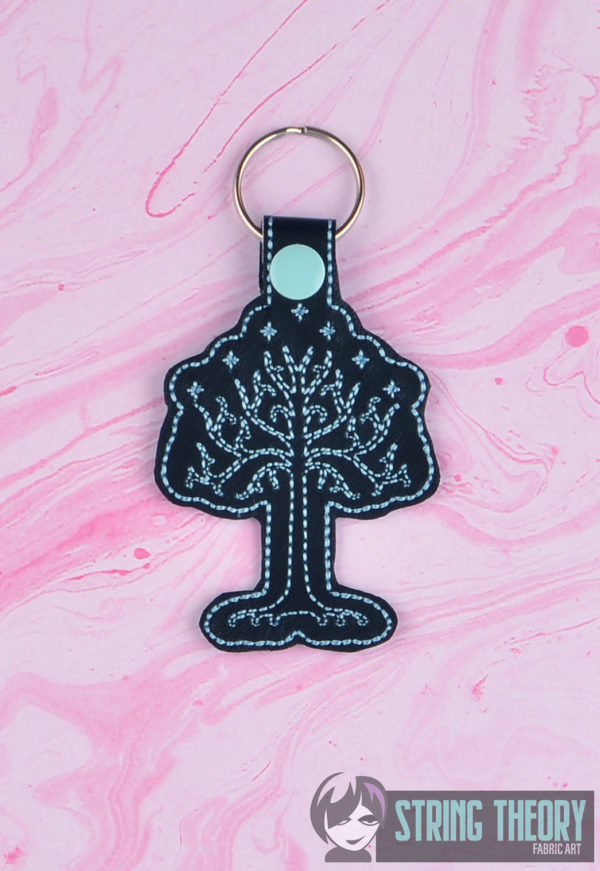 King of the Jewelry - Tree of Gondor Snap Tab Key Fob