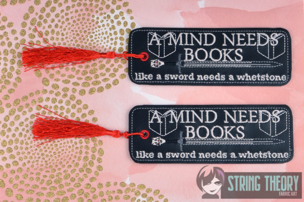 A Mind Needs a Book Bookmark