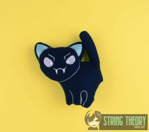 Chibi Vamp Cat Stuffie - Image 5