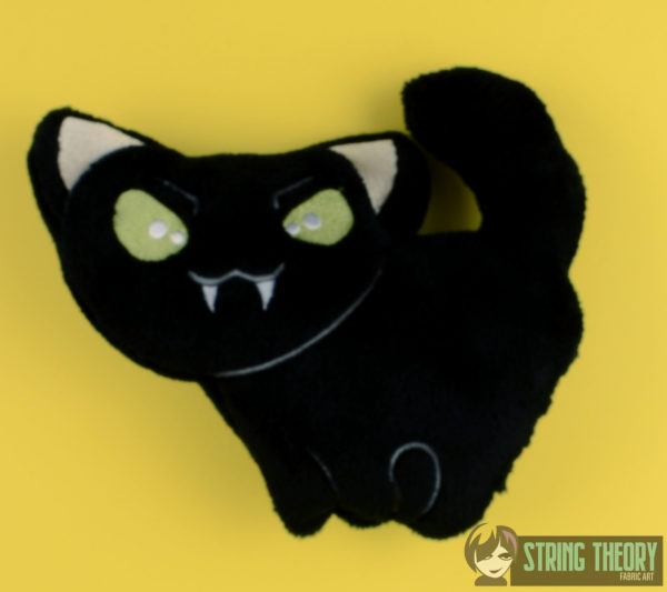 Chibi Vamp Cat Stuffie - Image 3