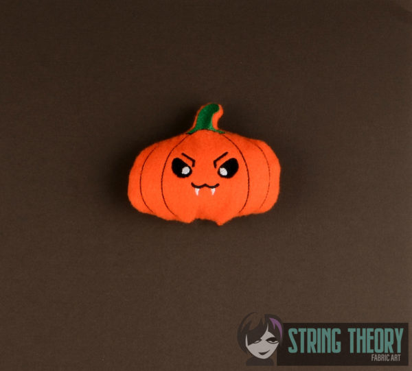 Kawaii Vamp Pumpkin Stuffie - Image 6