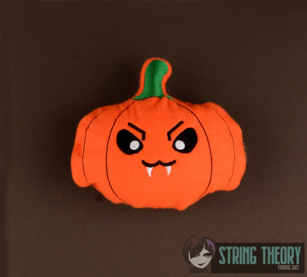 Kawaii Vamp Pumpkin Stuffie - Image 4