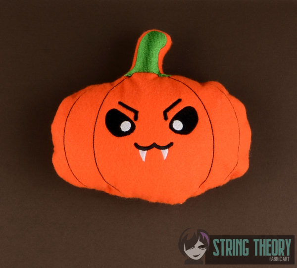 Kawaii Vamp Pumpkin Stuffie - Image 3