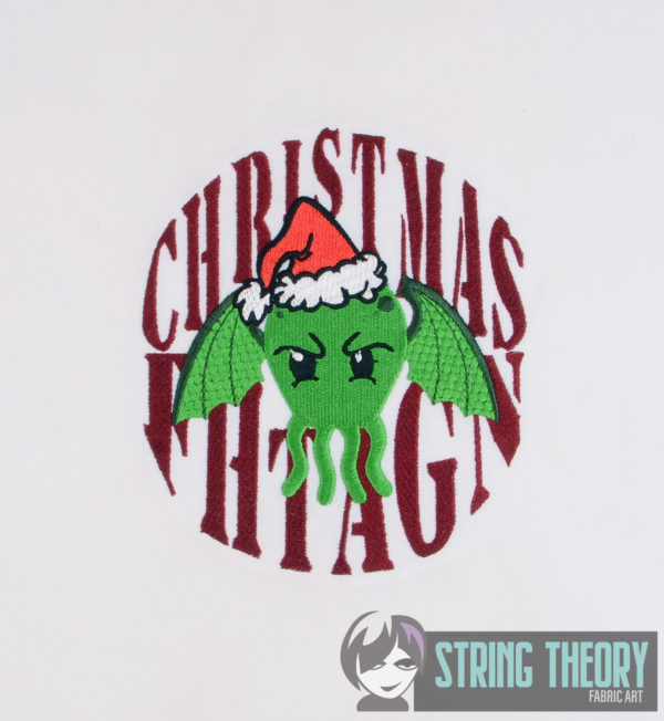 Chibi Christmas Fhtagn Cthulhu