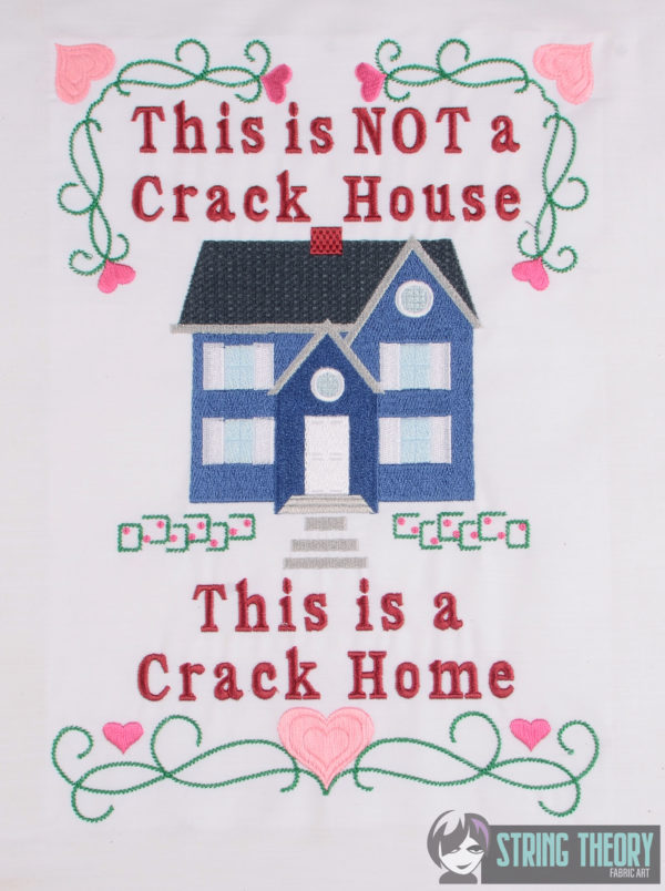 Crack Home - Non Faux Cross Stitch Version