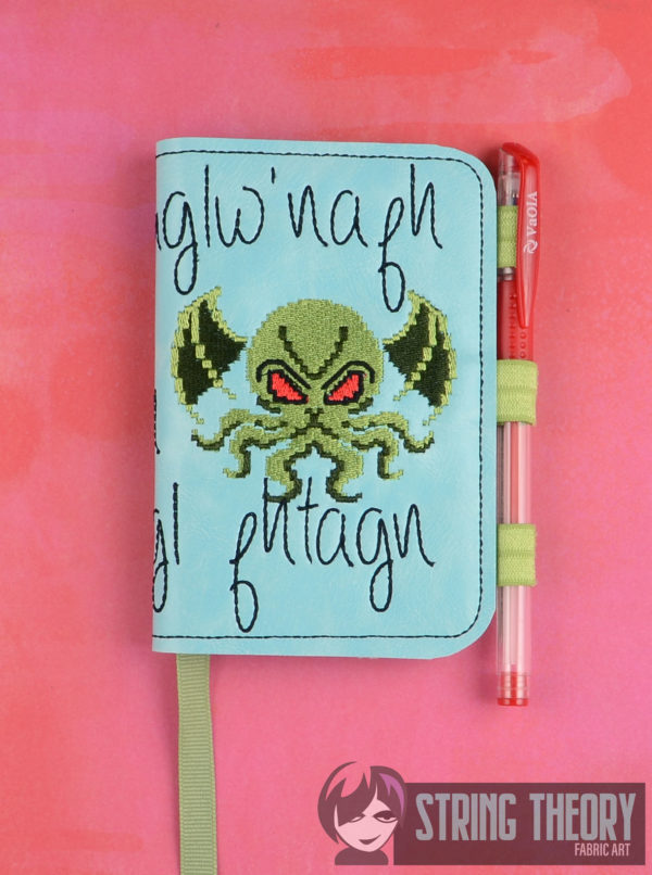 8 Bit Cthulhu Notebook Cover - Image 6