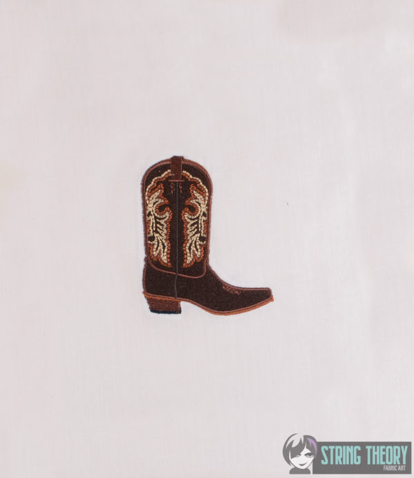 Cowboy Boot Appliqué - Image 5