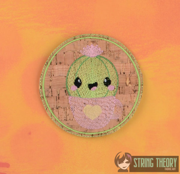 Kawaii Cactus Coaster Set - Image 2