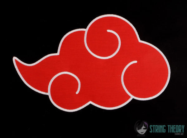 Naruto Akatsuki Cloud Appliqué - Image 2