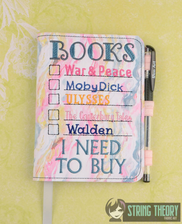 Books to Buy & Forget to Read Notebook Cover